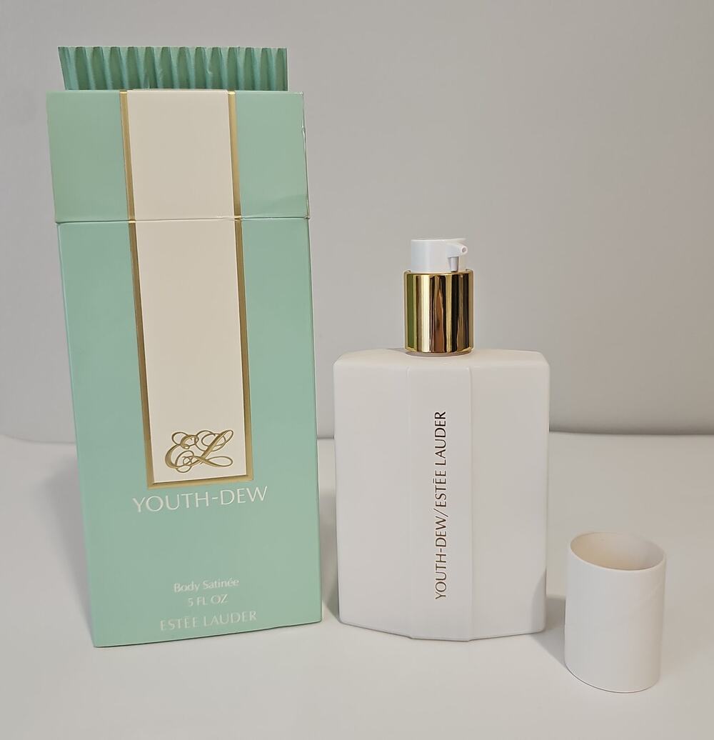 New in Box Estee Lauder Youth Dew Body Satinee Body Lotion 150ml/ 5.0 oz